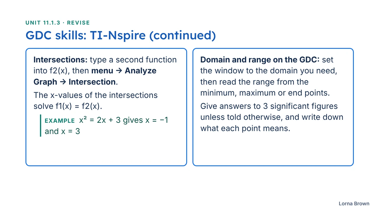 11.1.3 Quadratic Functions slide 19 of 23