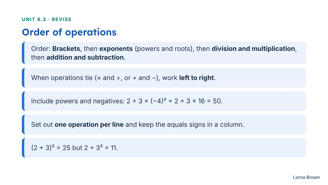 Revision slides slide 3 of 6
